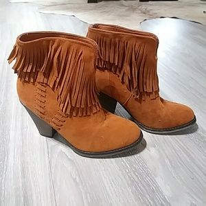 Fringe Booties